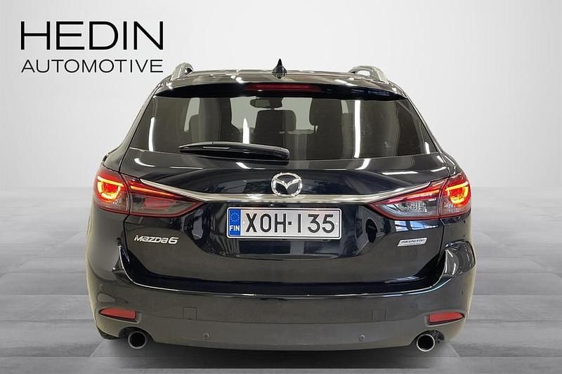 Käytetty Mazda 6 Edition 165 HP (121 kW) 2017 Musta Farmari