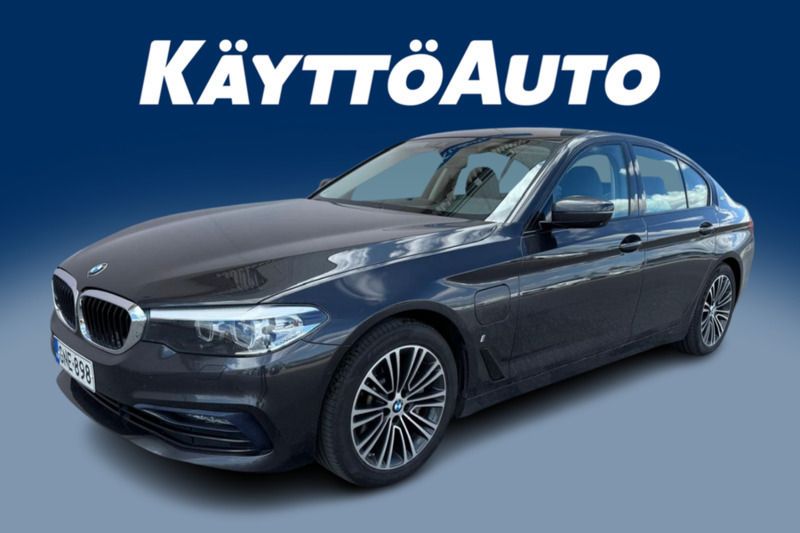 Harmaa Käytetty 2018 BMW 530e Sport Line Sedan | 20 700 € (Perustarjous) - Kuva 1/4