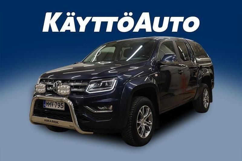 Käytetty VW Amarok Highline 204 HP (150 kW) 2017 Sininen Nouto