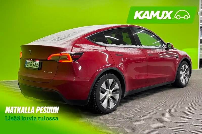 Käytetty Tesla Model Y 258 kW (351 HP) 2021 Punainen Katumaasturi