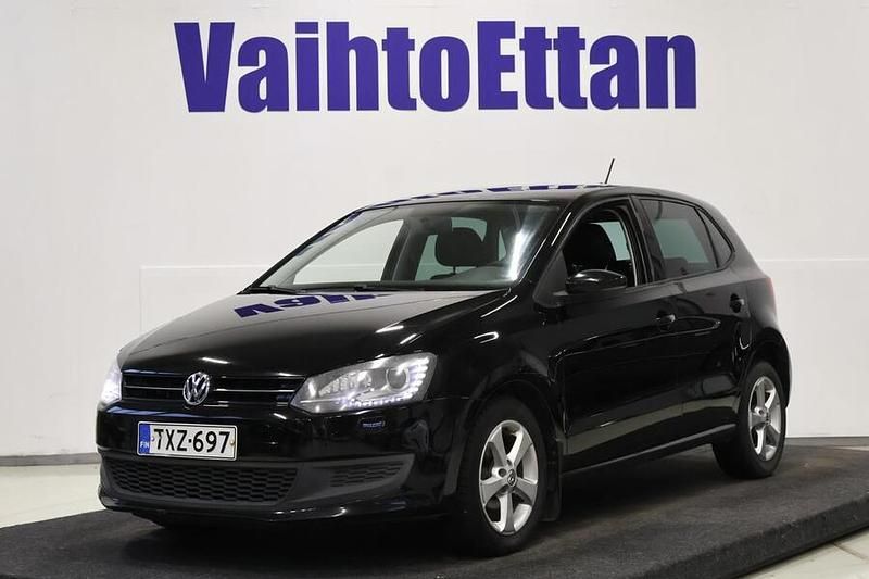 Musta Käytetty 2012 VW Polo Comfortline Viistoperä | 7 850 € (Hyvä tarjous) - Kuva 1/2