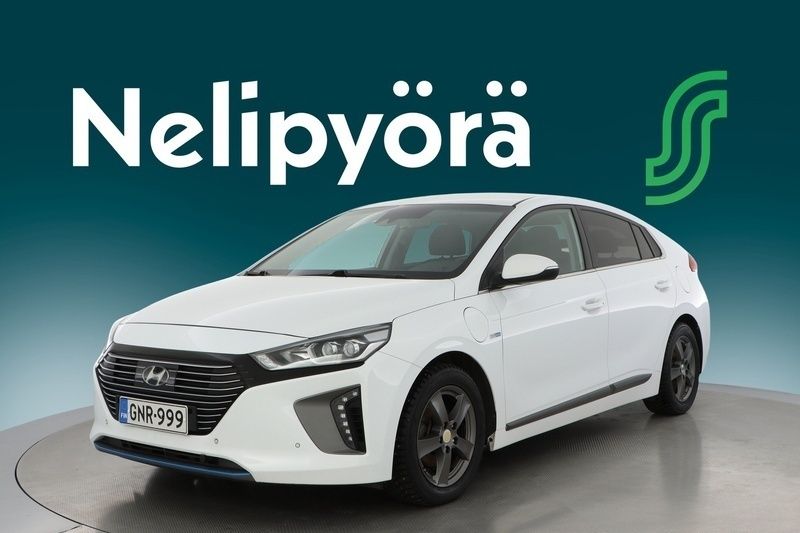 Valkoinen Käytetty 2019 Hyundai Ioniq Style Sedan | 10 900 € (Supertarjous) - Kuva 1/3