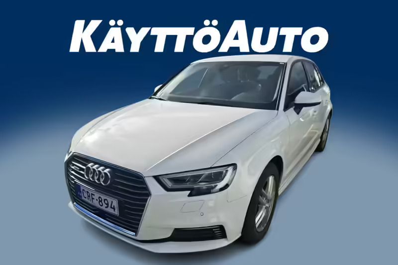 Valkoinen Käytetty 2020 Audi A3 e-tron Viistoperä | 17 800 € - Kuva 1/4