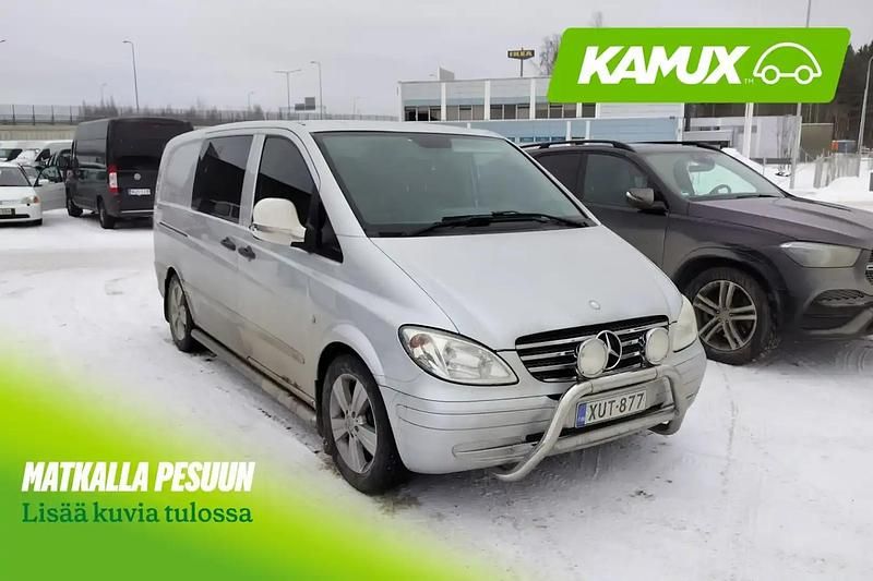 Käytetty Mercedes Vito 150 HP (110 kW) 2009 Hopea / harmaa