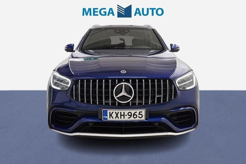 Käytetty Mercedes GLC63 AMG AMG 476 HP (350 kW) 2020 Sininen Katumaasturi