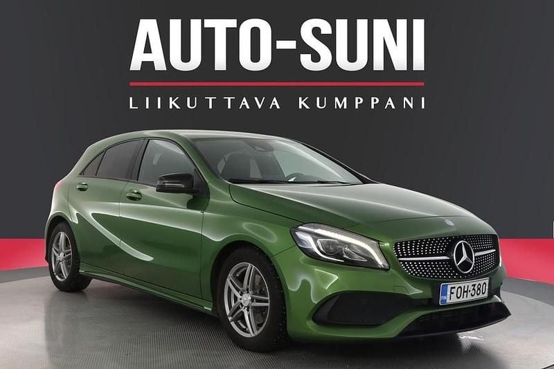 Käytetty Mercedes A180 AMG 122 HP (89 kW) 2017 Vihreä Viistoperä