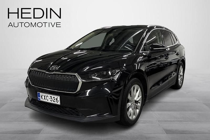 Musta Käytetty 2021 Skoda Enyaq iV Katumaasturi | 27 490 € (Perustarjous) - Kuva 1/4