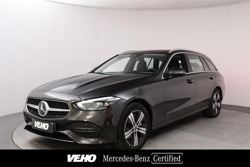 Harmaa Käytetty 2023 Mercedes C300e Advanced Farmari | 41 800 € (Perustarjous) - Kuva 1/4