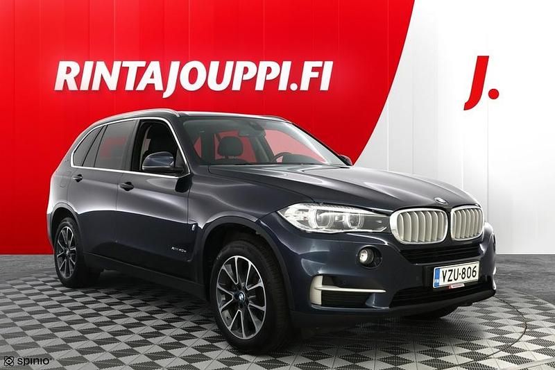 Sininen Käytetty 2018 BMW X5 Exclusive Katumaasturi | 28 310 € (Supertarjous) - Kuva 1/3