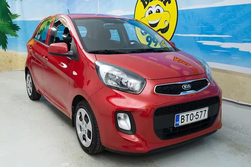 Käytetty Kia Picanto LX 91 HP (66 kW) 2016 Hopea Viistoperä