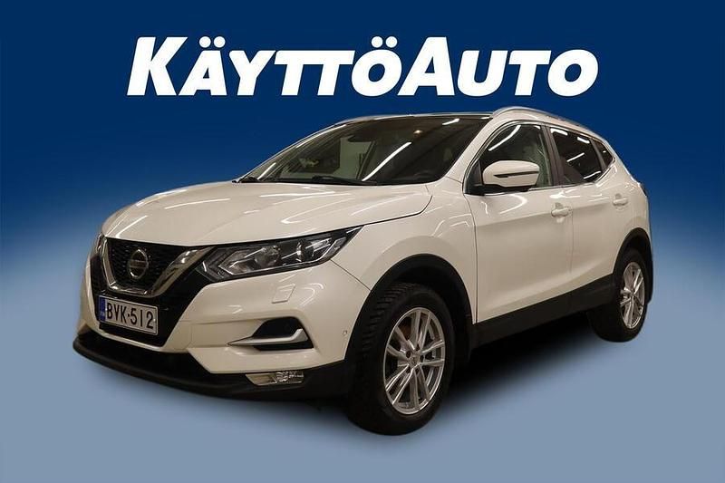Met. valkoinen Käytetty 2018 Nissan Qashqai N-Connecta Katumaasturi | 12 790 € (Perustarjous) - Kuva 1/4