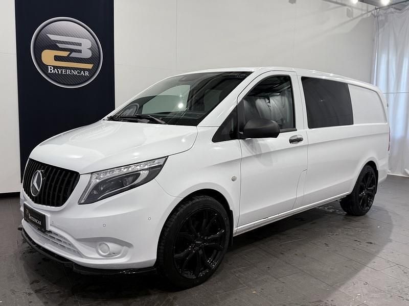 Valkoinen Käytetty 2021 Mercedes Vito Tila-auto | 48 990 € - Kuva 1/4