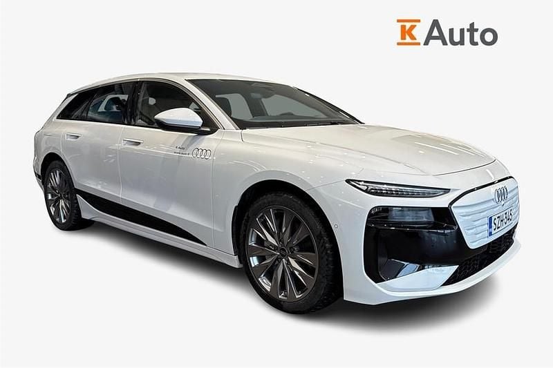 Käytetty Audi A6 e-tron Design 314 kW (428 HP) 2025 Jäätikön valkoinen Farmari