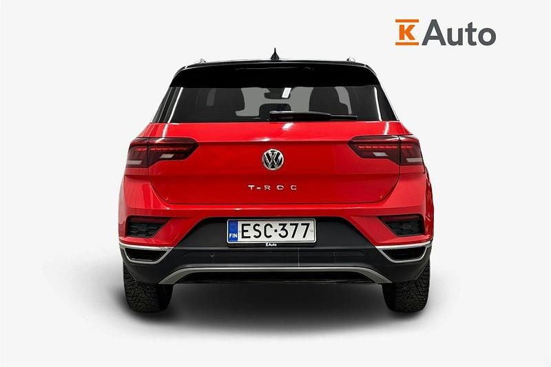Käytetty VW T-Roc Sport 150 HP (110 kW) 2020 Punainen Katumaasturi