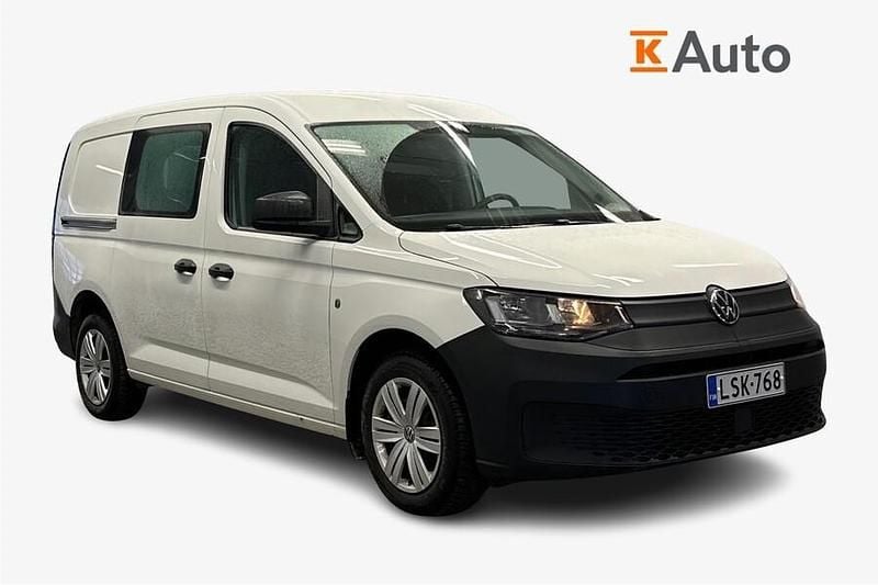 Valkoinen Käytetty 2023 VW Caddy Maxi Tila-auto | 24 900 € (Perustarjous) - Kuva 1/4