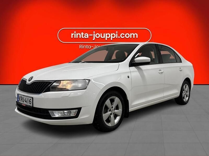 Valkoinen Käytetty 2013 Skoda Rapid Elegance Viistoperä | 6 790 € (Hieman kallis) - Kuva 1/3