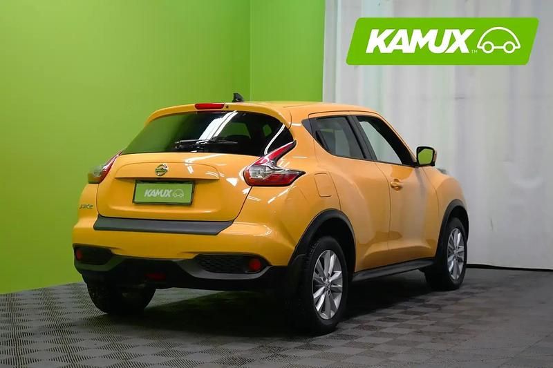 Käytetty Nissan Juke Acenta 117 HP (86 kW) 2016 Keltainen / beige Katumaasturi