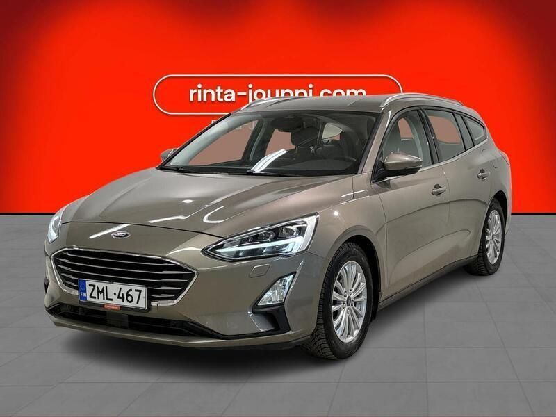Harmaa Käytetty 2019 Ford Focus Titanium Farmari | 15 580 € (Perustarjous) - Kuva 1/4