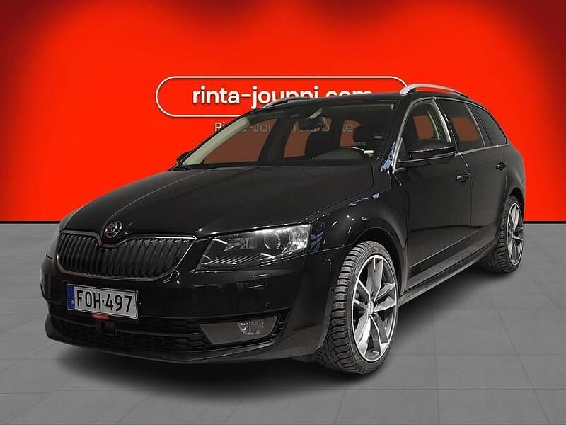 Musta Käytetty 2016 Skoda Octavia LAURIN & KLEMENT Farmari | 15 880 € (Hyvä tarjous) - Kuva 1/3
