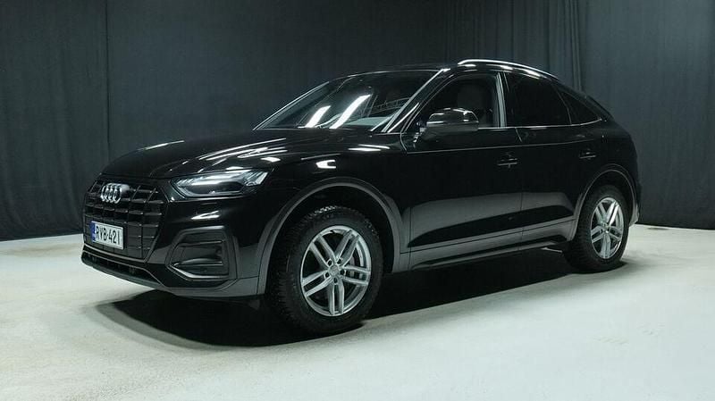 Musta Käytetty 2023 Audi Q5 Sportback Advanced Plus Katumaasturi | 39 600 € (Hyvä tarjous) - Kuva 1/3