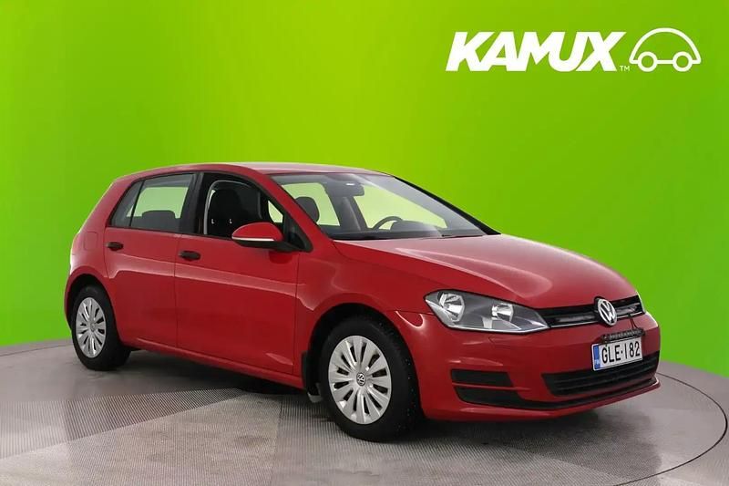 Punainen Käytetty 2014 VW Golf Trendline Sedan | 7 780 € (Hyvä tarjous) - Kuva 1/4