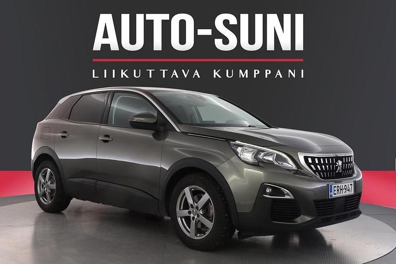 Käytetty Peugeot 3008 Active 131 HP (96 kW) 2017 Vihreä Katumaasturi