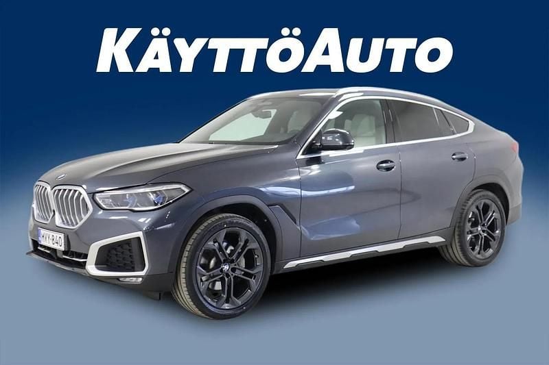 Käytetty BMW X6 Comfort Edition 265 HP (194 kW) 2020 Harmaa Katumaasturi