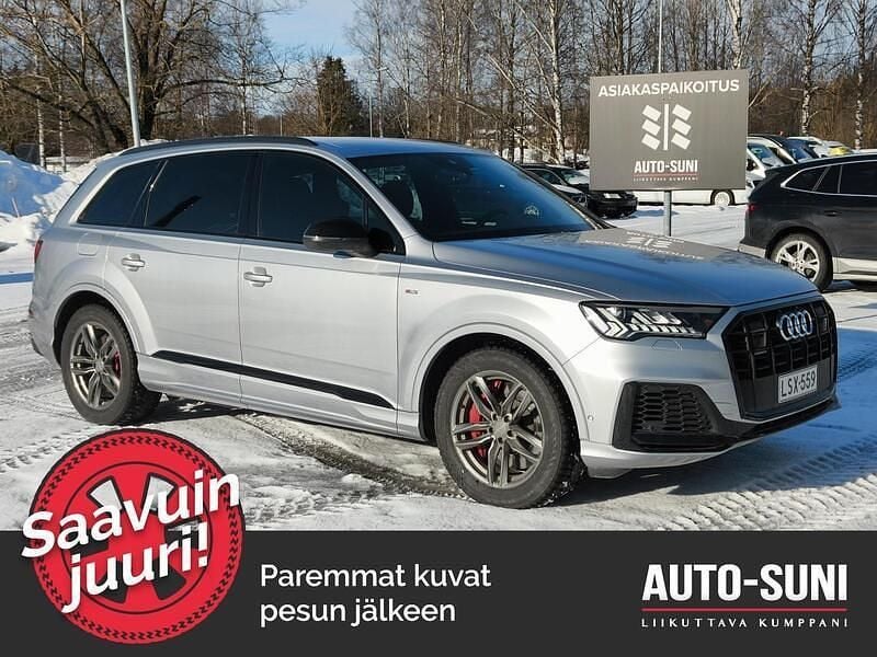 Käytetty Audi Q7 Business 340 HP (250 kW) 2021 Hopea Katumaasturi
