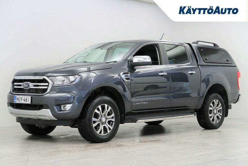 Harmaa metalli Käytetty 2019 Ford Ranger Limited Nouto | 32 470 € (Hyvä tarjous) - Kuva 1/4