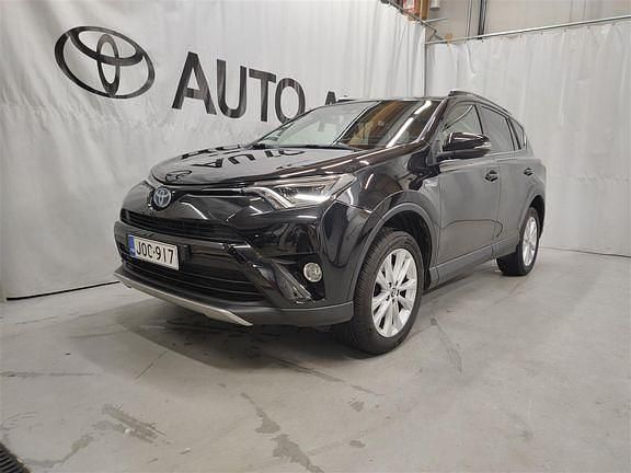 Musta Käytetty 2017 Toyota RAV4 Premium Katumaasturi | 28 900 € (Hyvä tarjous) - Kuva 1/4