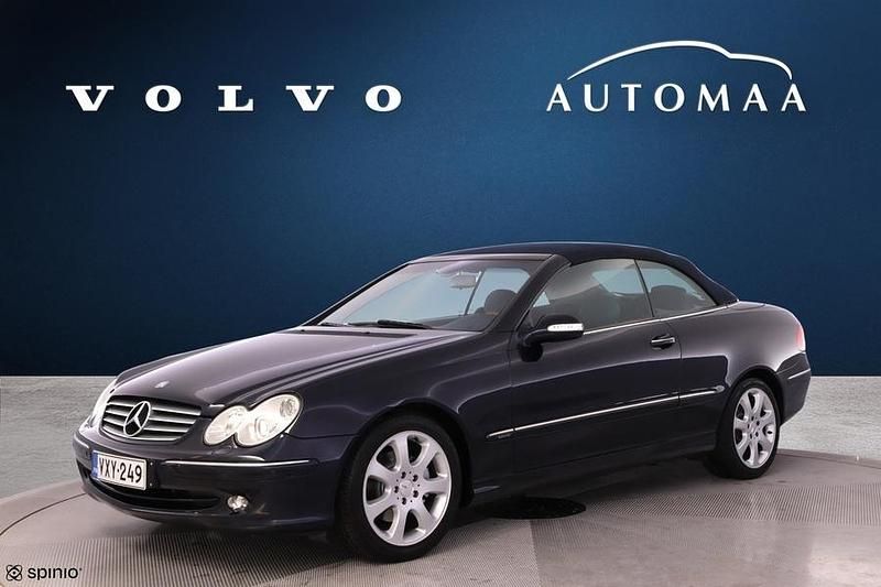 Käytetty Mercedes CLK240 Elegance 170 HP (125 kW) 2003 Sininen Avoauto