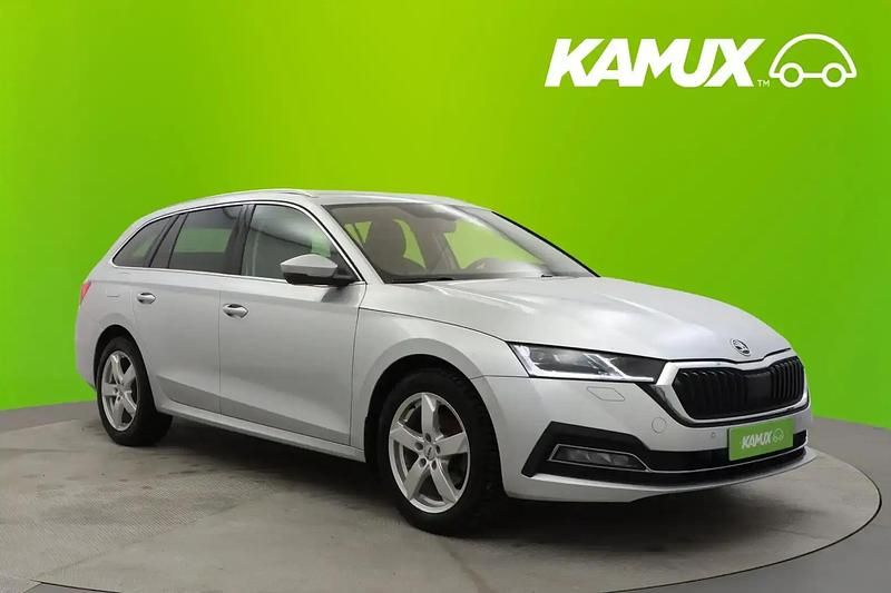 Hopea / harmaa Käytetty 2022 Skoda Octavia G-TEC Style Farmari | 18 850 € (Perustarjous) - Kuva 1/4