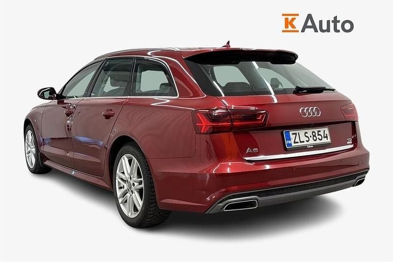 Käytetty Audi A6 Business 150 HP (110 kW) 2018 Punainen Farmari