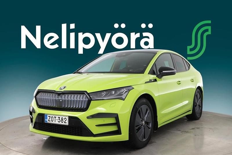 Käytetty Skoda Enyaq iV RS 219 kW (299 HP) 2023 Vihreä Katumaasturi