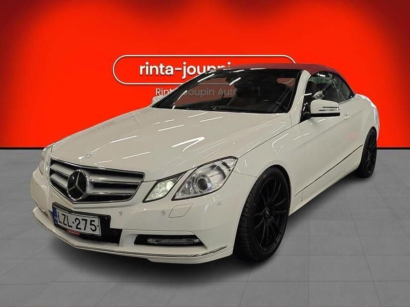 Valkoinen Käytetty 2011 Mercedes E350 Avoauto | 22 980 € (Kallis) - Kuva 1/3