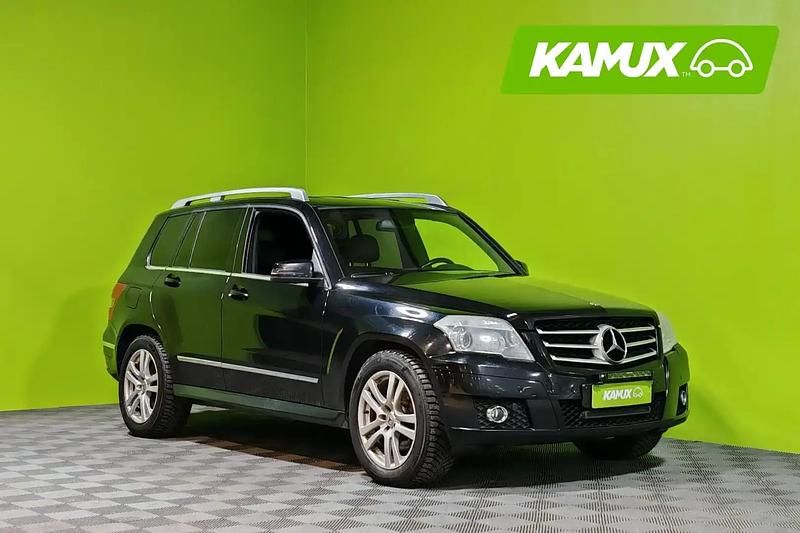 Käytetty Mercedes GLK320 224 HP (164 kW) 2008 Musta Katumaasturi