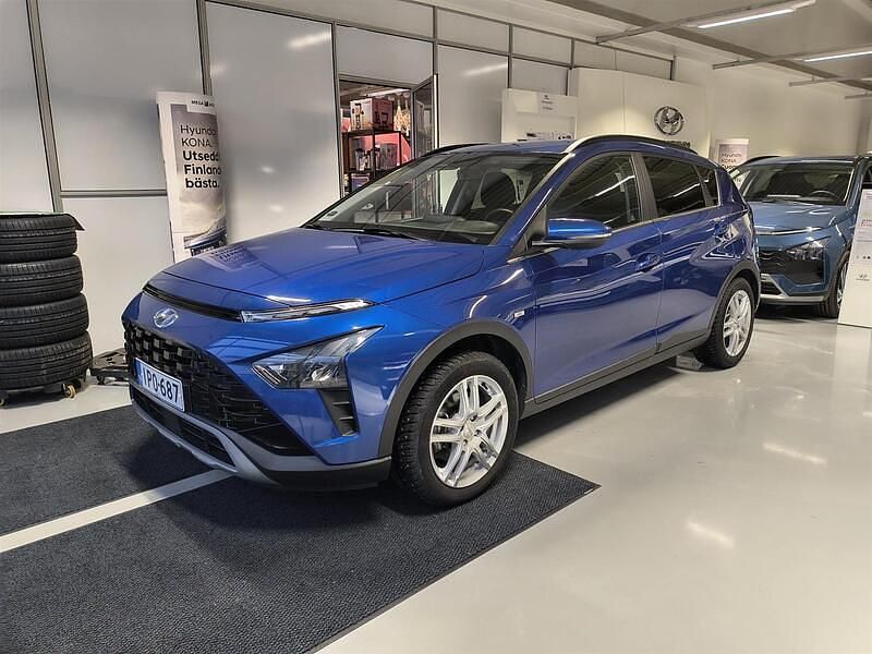 Sininen Käytetty 2022 Hyundai Bayon Style Katumaasturi | 18 790 € - Kuva 1/3