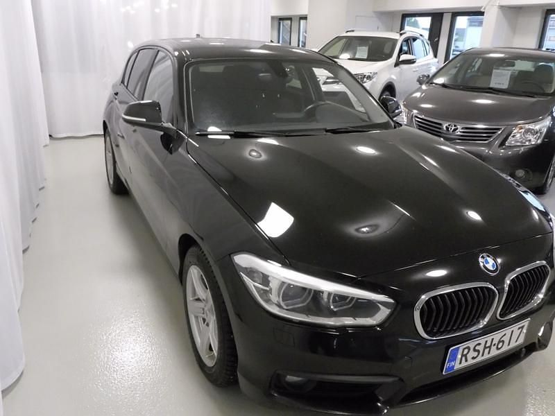 Käytetty BMW 116 116 HP (85 kW) 2015 Musta Viistoperä