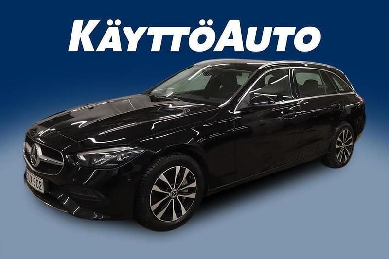 Käytetty Mercedes C300e Business 204 HP (150 kW) 2023 Musta Farmari