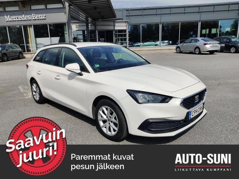 Valkoinen Käytetty 2021 Seat Leon Style Farmari | 15 900 € (Hieman kallis) - Kuva 1/3