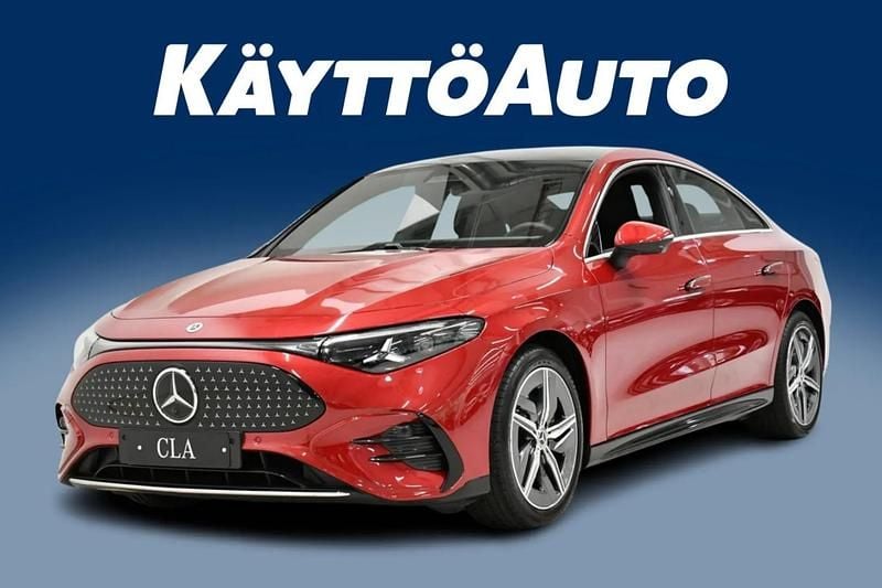 Uusi Mercedes CLA 250+ AMG line 319 kW (435 HP) 2025 Desingo patag.punain Sedan