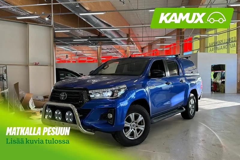 Sininen Käytetty 2019 Toyota HiLux Nouto | 37 880 € (Kallis) - Kuva 1/4