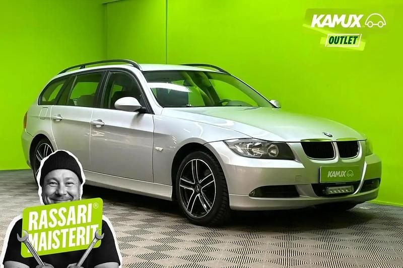 Käytetty BMW 320 163 HP (119 kW) 2005 Hopea / harmaa Farmari