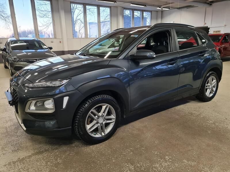 Käytetty Hyundai Kona Comfort 177 HP (130 kW) 2018 Harmaa Katumaasturi