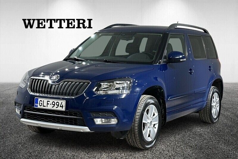 Sininen Käytetty 2014 Skoda Yeti Ambition Katumaasturi | 10 500 € (Perustarjous) - Kuva 1/3