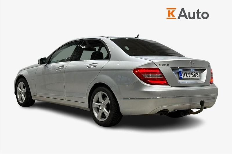 Käytetty Mercedes C200 Business 136 HP (100 kW) 2011 Harmaa Sedan