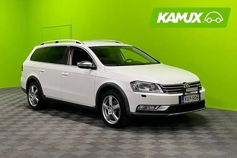 Valkoinen Käytetty 2014 VW Passat Alltrack Farmari | 5 490 € - Kuva 1/4