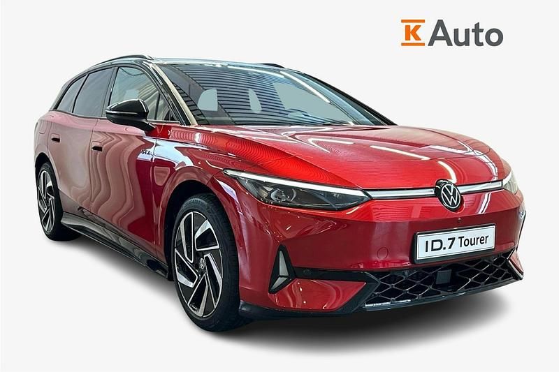 Uusi VW ID.7 GTX 246 kW (335 HP) 2026 Punainen Farmari