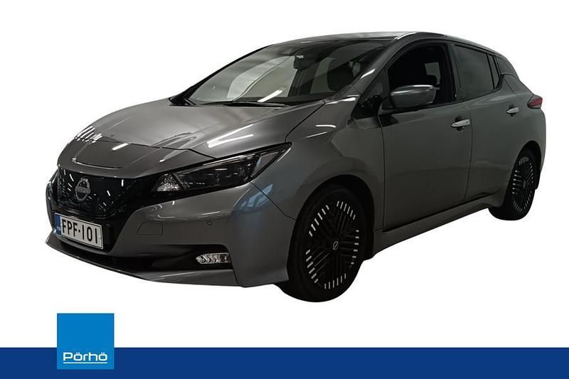 Harmaa Käytetty 2022 Nissan Leaf N-Connecta Viistoperä | 13 690 € (Perustarjous) - Kuva 1/4