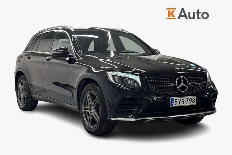 Musta Käytetty 2016 Mercedes GLC220 Business Katumaasturi | 27 400 € (Perustarjous) - Kuva 1/3